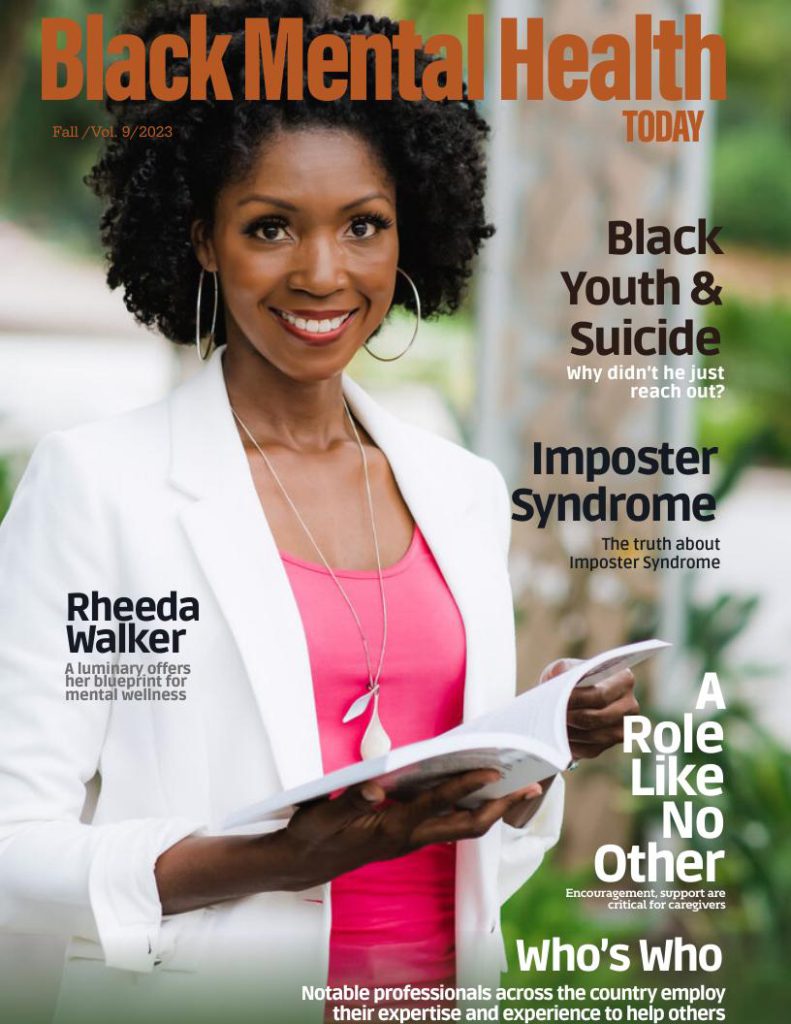 Black Mental Health Today Fall 2023 (Vol. 9, Anniversary Issue) cover