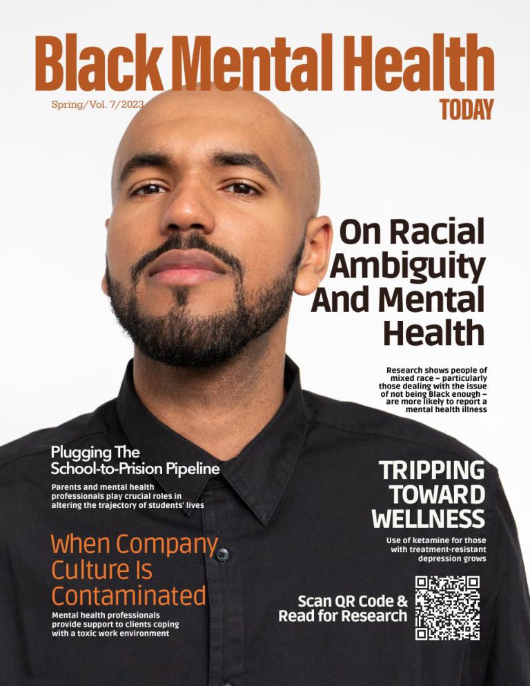Black Mental Health Today Spring 2023 (Vol. 7) cover