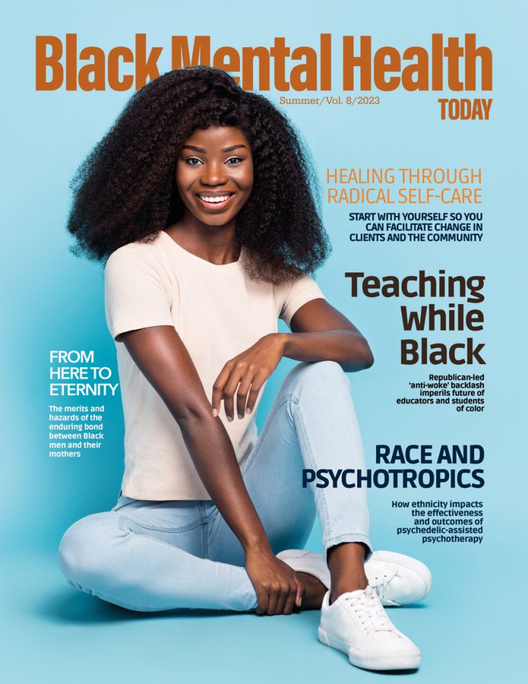 Black Mental Health Today Summer 2023 (Vol. 8) cover